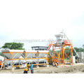 25m3/h simple equipped concrete batching/mixing plant